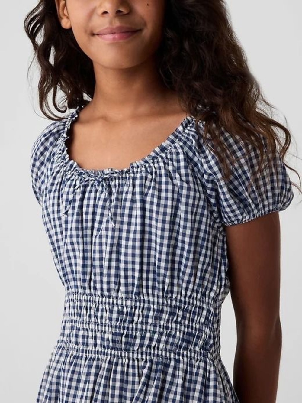 Doen for Gap girls gingham dress, NWT